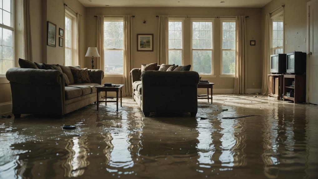 Water damage repair and mold removal project completed by our certified technicians