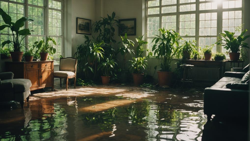 Complete mold remediation and property restoration after water damage incident